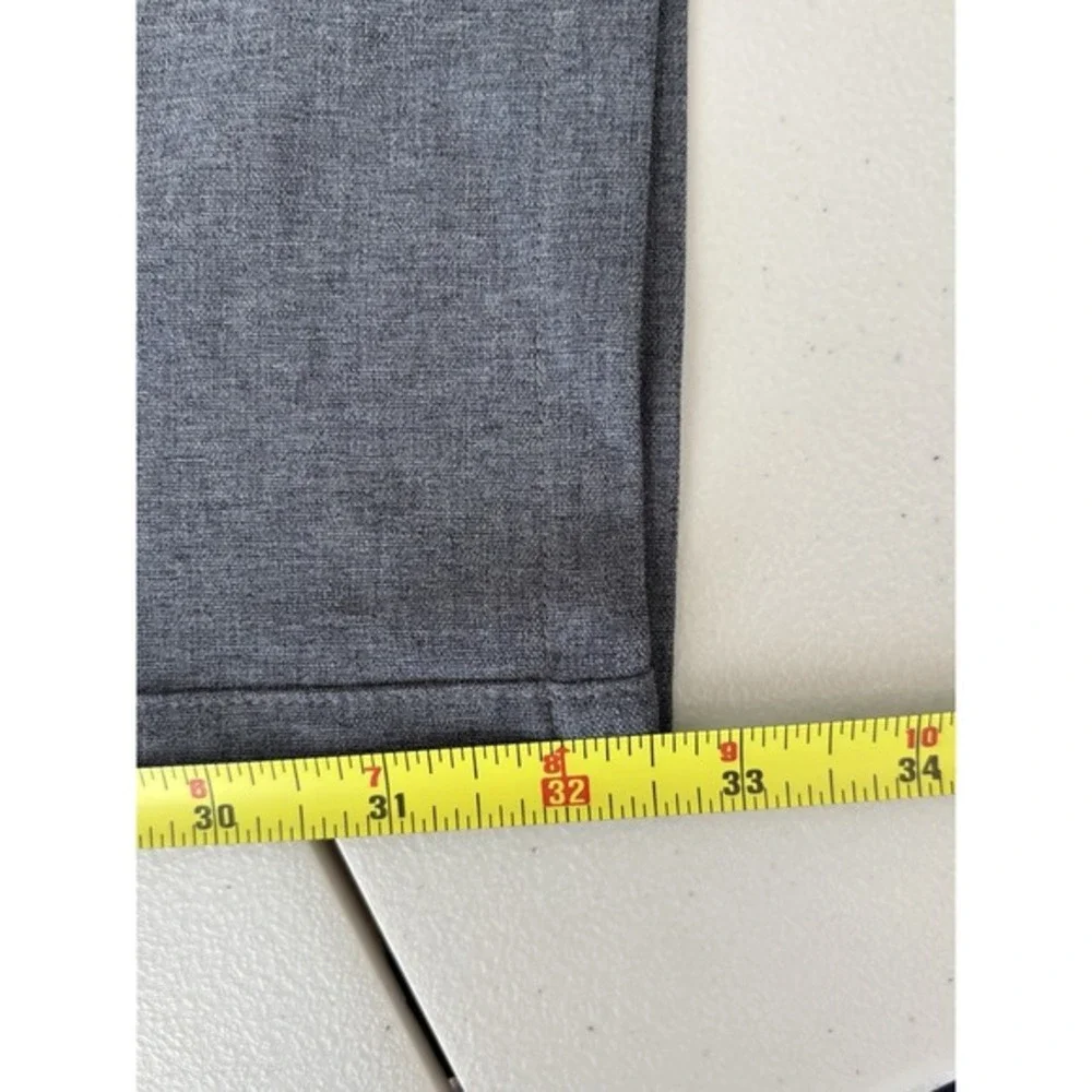 Travis Mathew Mens Golf Pants 34x32‎ Performance Heathered Gray Chino Stretch - Picture 13 of 13